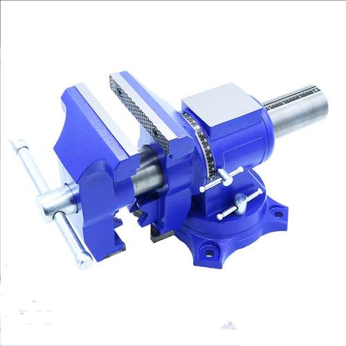 4寸轻型多功能台虎钳带砧台100mm精密虎钳出口品质台钳厂家直