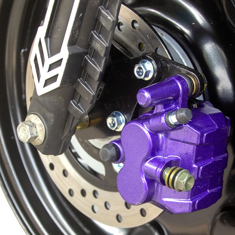 电动三轮车前轮改装碟刹鼓改碟总成套件液压油刹通用套装卡钳配件