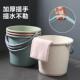 桶装 水桶水桶舍家水塑料桶洗车手提小圆号加厚学544生桶宿储洗澡