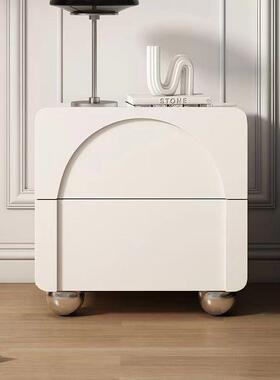 约现YDQ代实柜木床头极简创意家用卧床边收纳柜小室型抽屉简式储