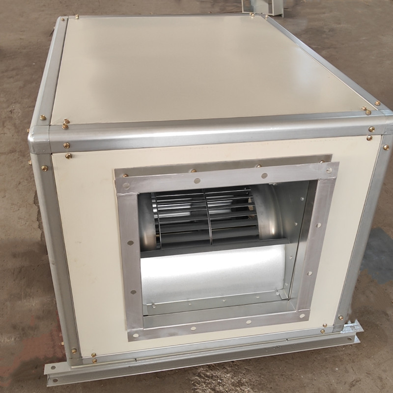 厨房排油烟柜式离心风机箱HTFC-I-12 2.2KW 6280m3/h 551pa 1100r