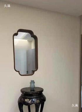 实木复古入小轩式窗宋美学面茶室墙装饰新UAP中式客厅屏风户玄关