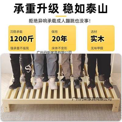 实木折叠沙发床多功能折叠床小户型拉床推拉一体两用简约伸缩