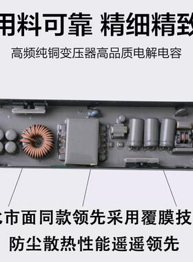 LED器2012v100w转12线条灯静音低2压线形灯变压灯带线型灯控制驱