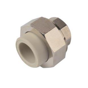 PPR丝活接P保利管保利PPR道冷热水管内件爱康PR给水管管件灰管