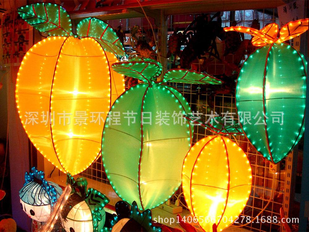 泰国工艺园林花灯用品/大型户外场景美陈/广告策划/气氛布置/厂家