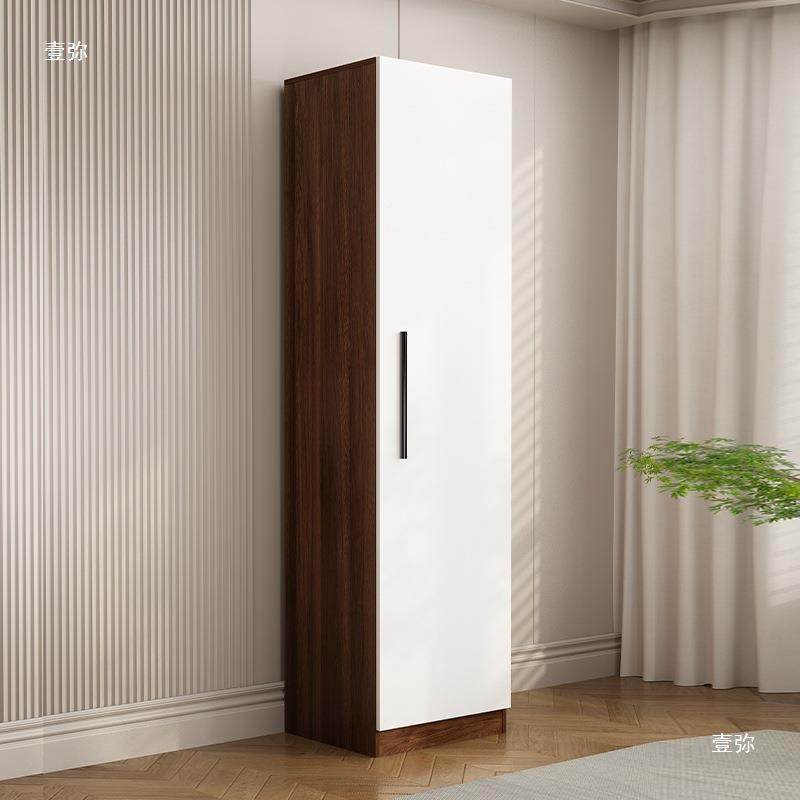 代新中式单门纳衣柜现儿童家用卧室储物收柜经RJB济型夹缝角落立