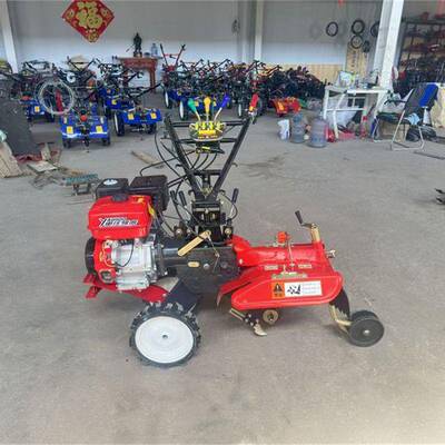 工厂销甘蔗姜葱开沟培土机热前旋四驱开沟机柴油松土旋耕TJU机