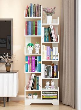 一书架落地童置儿物架体靠墙书柜子学生家用多层收PQK纳架子简约