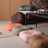 日式 蒲皮质地上坐垫懒人榻米F98T579J飘窗榻垫团客厅坐墩家用垫多