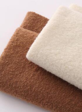 WZC24100全羊毛单面呢560g大圈圈衣暖呢面料大衣外套亲肤保布料