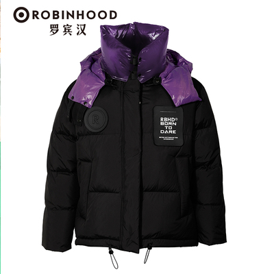 罗宾汉鸭绒羽绒服时尚男女同款
