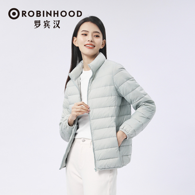 罗宾汉短款羽绒服轻量化2025新款