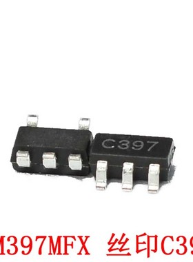 全新 LM397 LM397MFX 网版印刷C397 模拟比较器 SOT23-5 可直拍