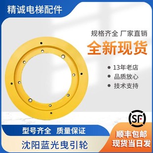Y永磁同步主机 480 WYT 410 蓝光电梯曳引轮400