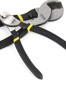 进口史丹利手动电缆切割钳84-858-22电工6寸剪线钳断线钳子84-859