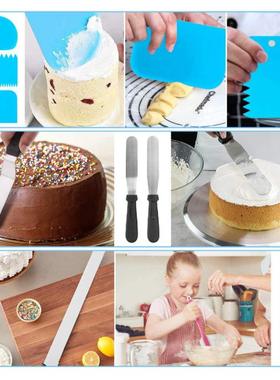 亚马逊套9裱6件套蛋糕转台装花嘴翻糖工RGI具2蛋糕装饰工具烘焙套