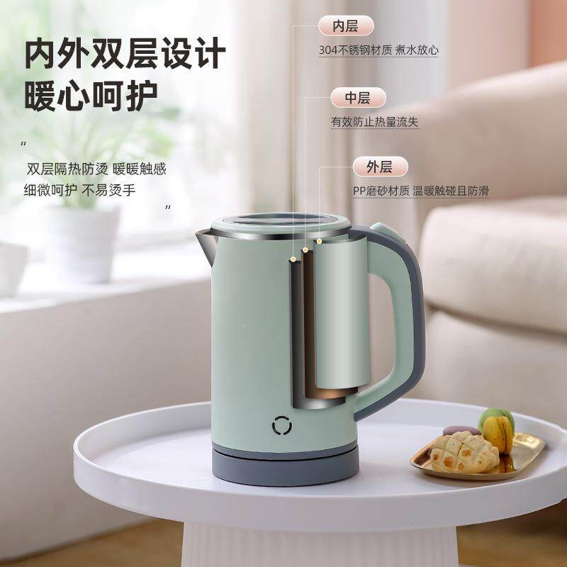 电热水用SFO壶家烧水宿茶舍学n生全自动断电小型mii电水壶煮快壶