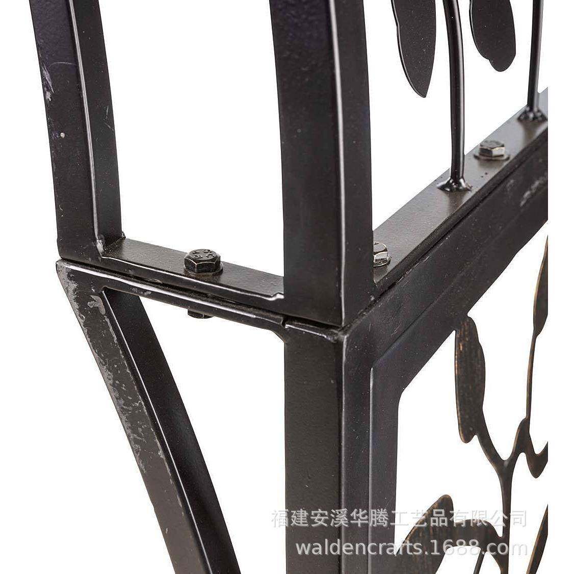 婚庆栅庭院艺欧栏拱铁门花架爬藤架子HT-K0255室外式装饰门厅花架