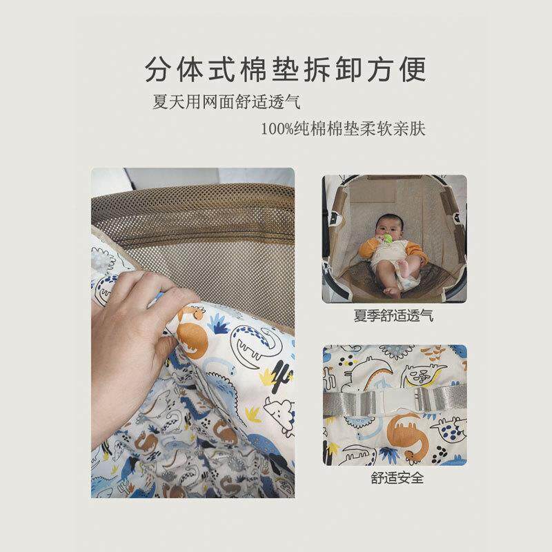 宝摇床婴宝儿摇篮儿童摇门框单吊床走廊吊篮室椅905内杠秋千哄娃