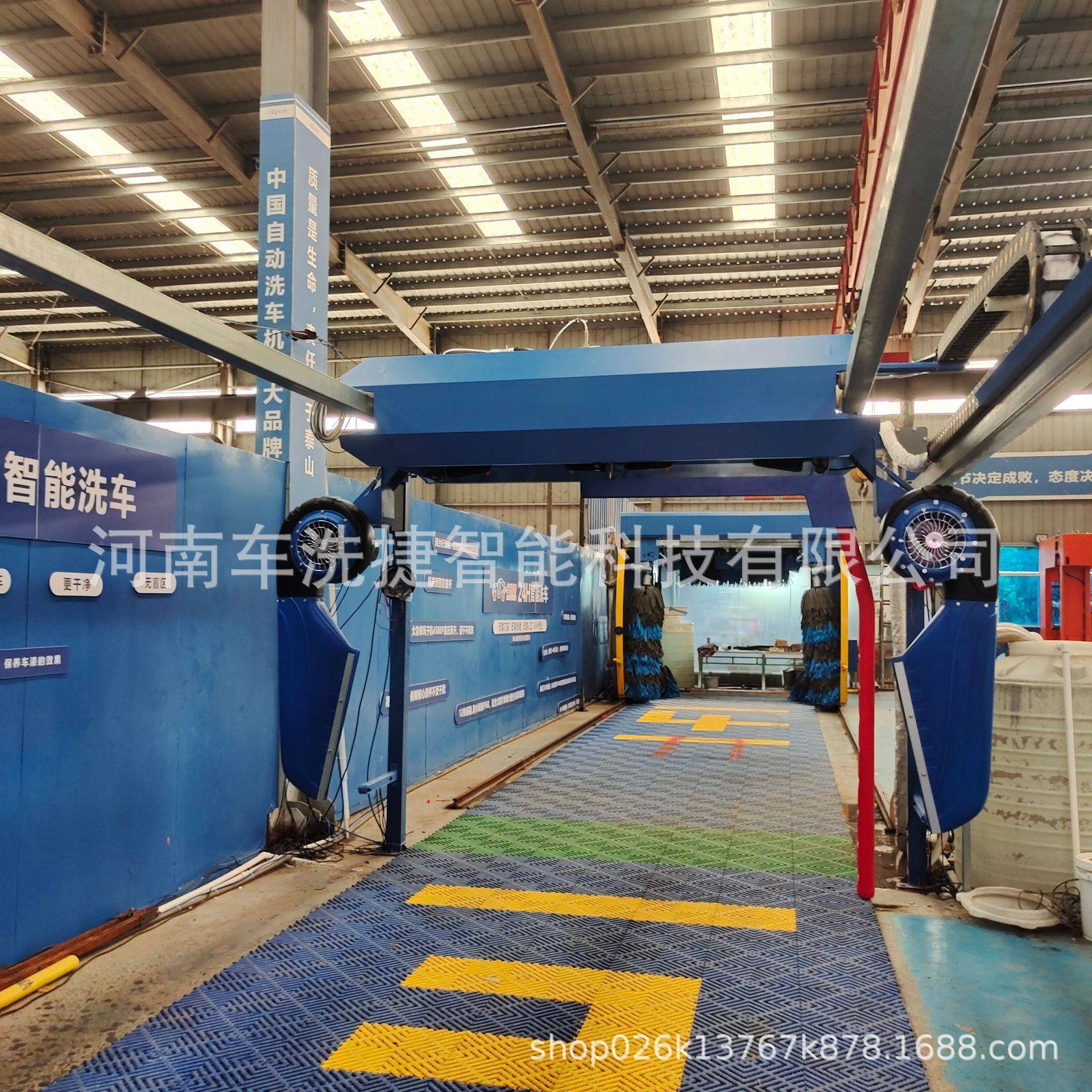 车洗捷KHL全动无接触洗车干机避免划痕速自清洗泡沫快喷洒风一体