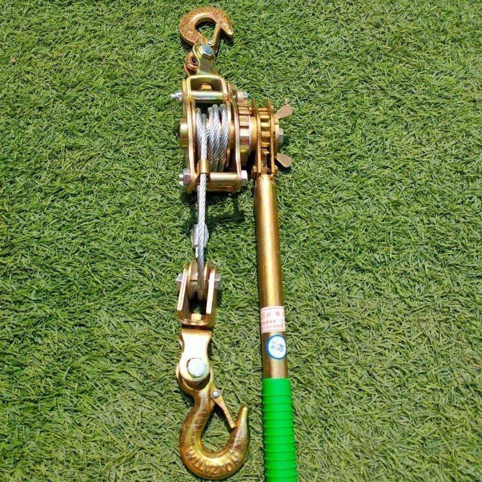 手板紧绳器优质钢多功钢手动45805紧线器丝拉紧器能汽车钢绳丝收