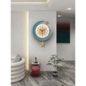 静时音挂钟现代简约2时尚 创钟表客厅意F97TS655餐厅大气025新款 家