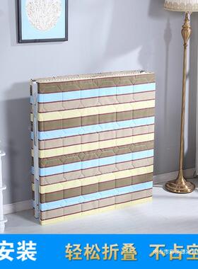 宿舍折休叠床床单人床缩床午床成人家用单收人床RW01隐形简易