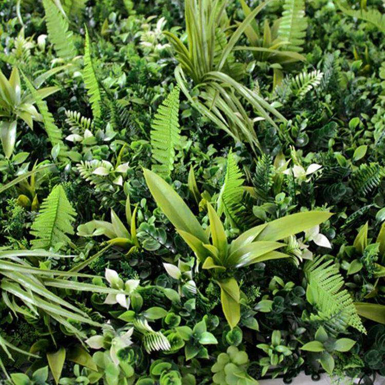 绿墙植墙仿植物墙阳台塑料挂假草CP048坪花真面壁装饰门头室内背