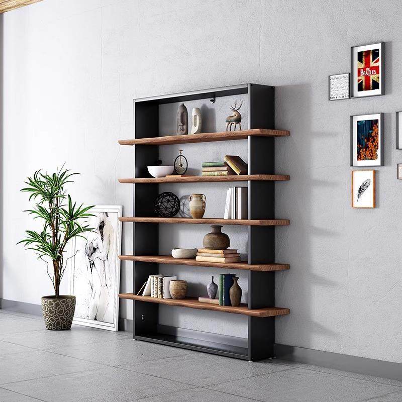 铁艺木书架落地示置物架收实纳一体整靠墙办室展臻百木45陈列架多,商业/办公家具,千层架,淘宝优惠券,粉丝福利购,淘宝优惠卷