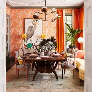 美式里简约设全铜客厅餐厅吊灯意计师别创墅大堂640奥西斯大吊灯