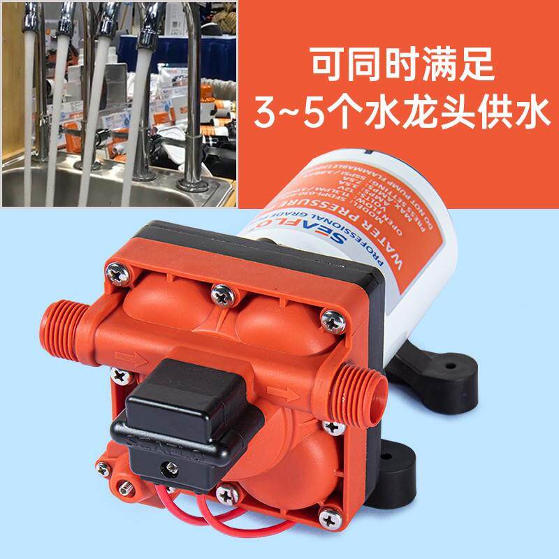 德国电206新款12V2V4微型自吸隔膜增压2泵房车泵动液泵YZV游艇水