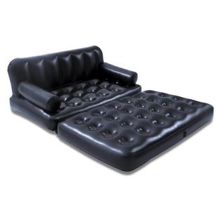 Bestwy7沙5054五695合充气沙发双人加厚a躺椅懒人发床折叠充气一