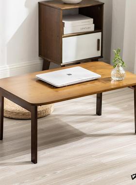 竹桌茶几实小茶楠UMK竹竹制电床脑桌榻榻米折叠炕桌家用饭桌桌子
