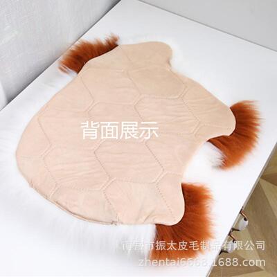 澳洲羊毛垫子沙发OGJ垫子垫飘窗椅垫垫保不掉暖毛可爱地羊羊垫支