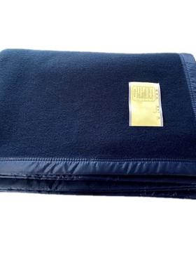 蓝色羊毛暖毯保救防潮ETQ铺劳垫保灾宿舍户外消仿火焰蓝色毯子