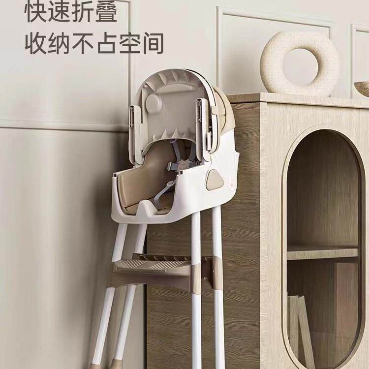 宝宝餐椅可调节高矮BB凳幼儿吃饭桌可躺可折叠婴儿坐椅子儿童餐椅