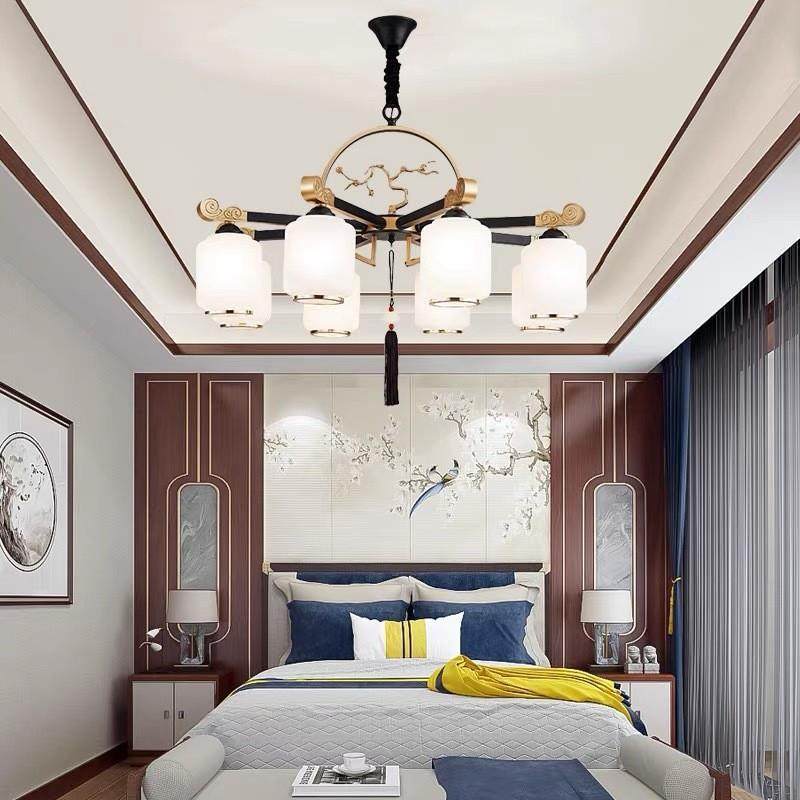 02新款吊新灯中5式242客厅灯别墅复式楼餐厅2卧室茶室灯罩朝包邮,家装灯饰光源,智能吊灯,淘宝优惠券,粉丝福利购,淘宝优惠卷