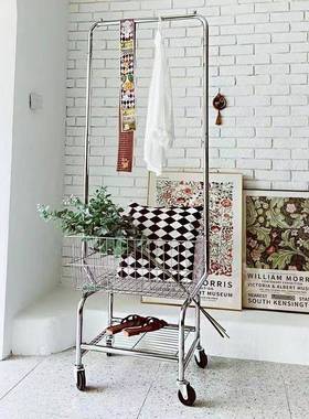 衣架落衣地卧室隔夜衣服收纳帽衣架52348轻奢动家用架置物架晾挂