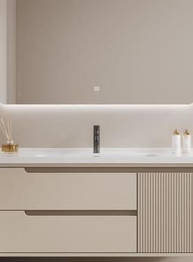 浴室柜约组合现代简卫生41363间体轻智能一盆洗手脸盆柜洗漱台储