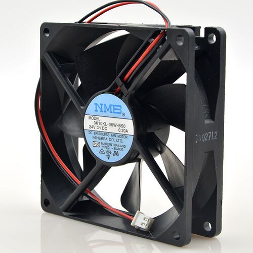 日本NMB 9025 9cm变频器风扇 工控机 24V 0.20A 3610KL-05W-B50