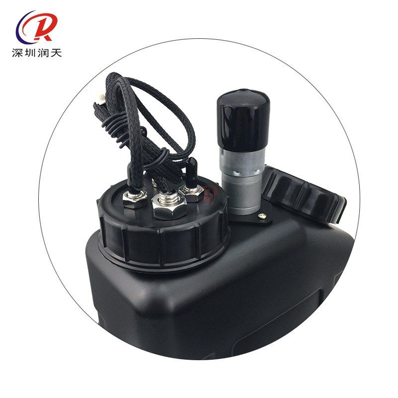 UV机写真机3.5L墨桶墨瓶3.5L白墨带搅拌电机带液位传感器浮球墨盒