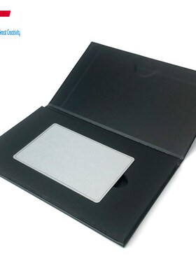 礼品卡全包边nfc不锈钢金属卡非接触式抗金属213芯片智能电子名片