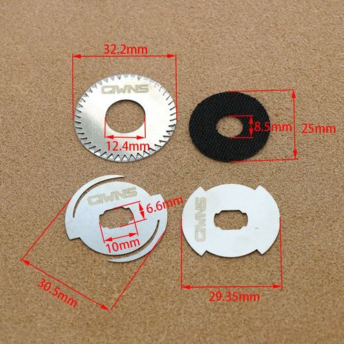 用于蒙塔尼Metanium水滴轮卸力报警出线响声鼓轮渔轮改装配件