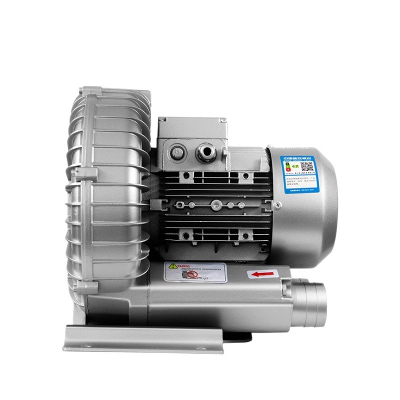 定制110V60HZ高压旋涡风机120W涡轮气泵0.12KW鼓风机鱼塘增氧风机