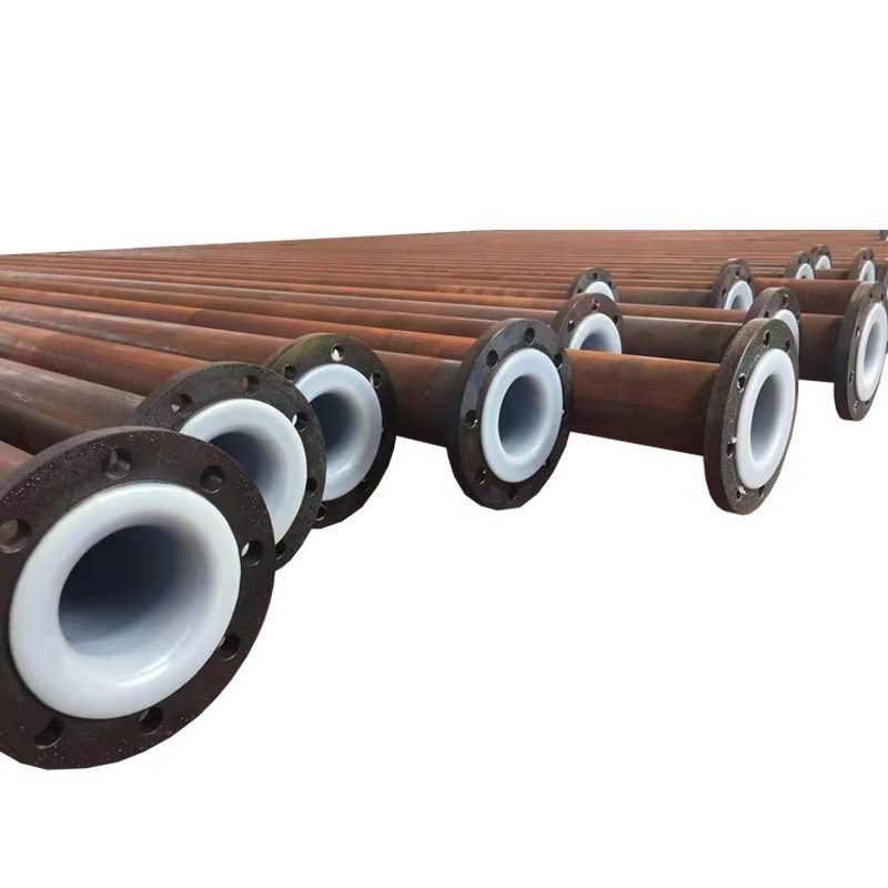 衬塑钢管内外涂塑厂家直销大口径无缝复合管道空心衬塑防腐钢管