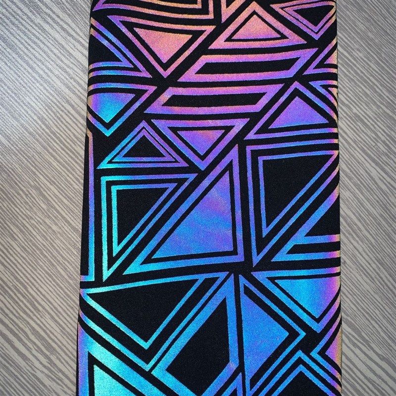 炫彩系列高光渐变反光膜 玻璃微珠炫彩反光膜 彩色印花反光材料