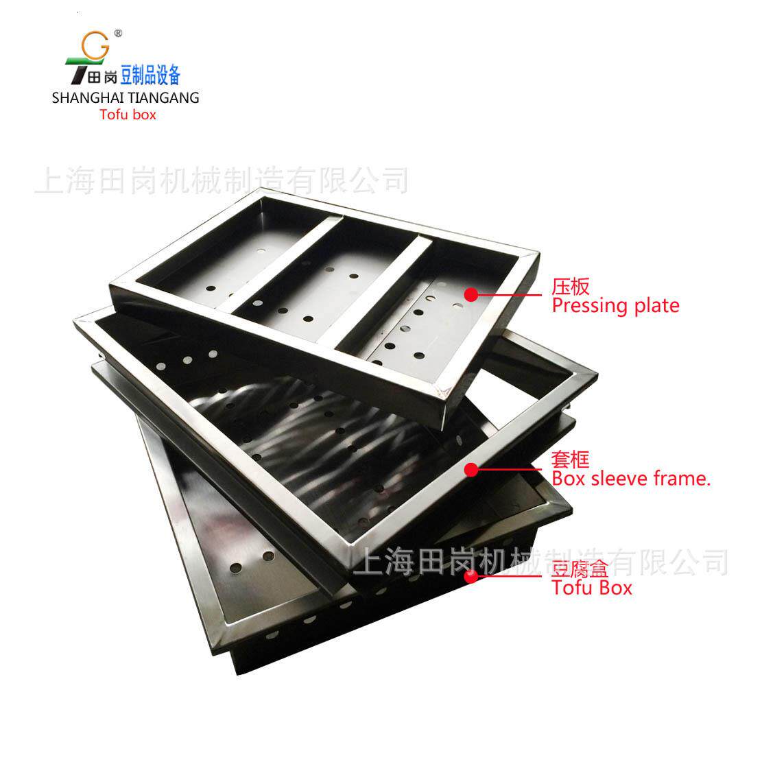 厂家销售Y-1手压豆腐成型机做豆腐机器小型手动不锈钢豆腐压机