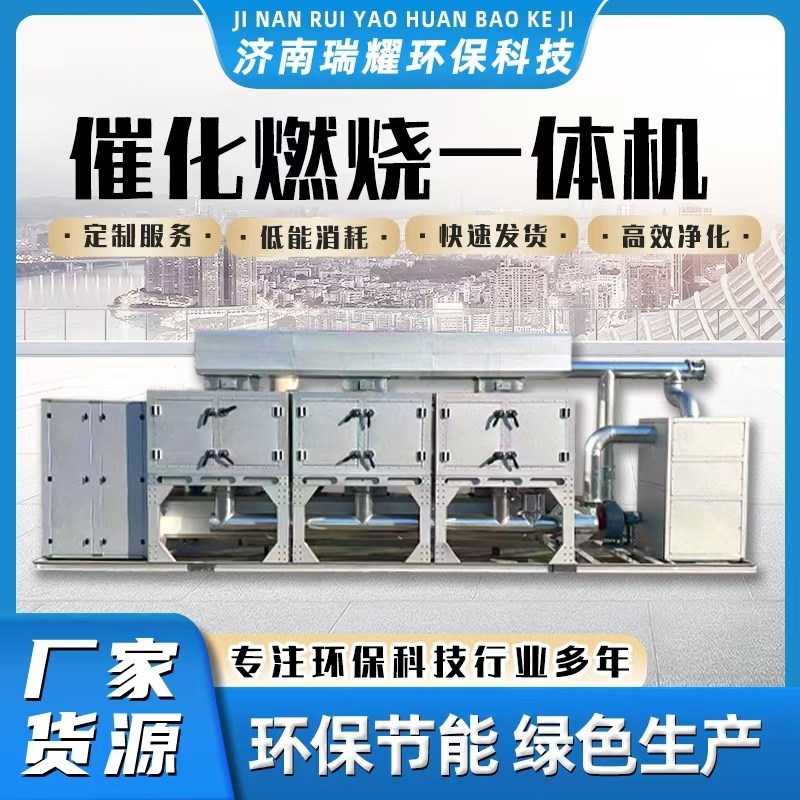 RCO催化燃烧设备 蓄热式燃烧炉 车间工业废气除臭催化燃烧一体机