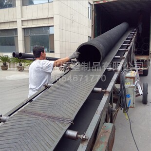 厂家现货供应大口径夹布黑色输水橡胶管农业灌输内嵌钢丝橡胶管